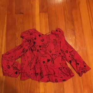 Zara Long Sleeve Blouse